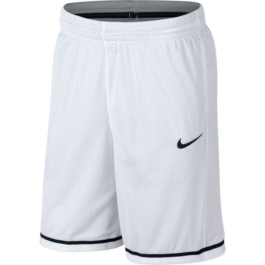 Nike Dri-FIT Classic Men's Basketball Shorts 'White/Black'