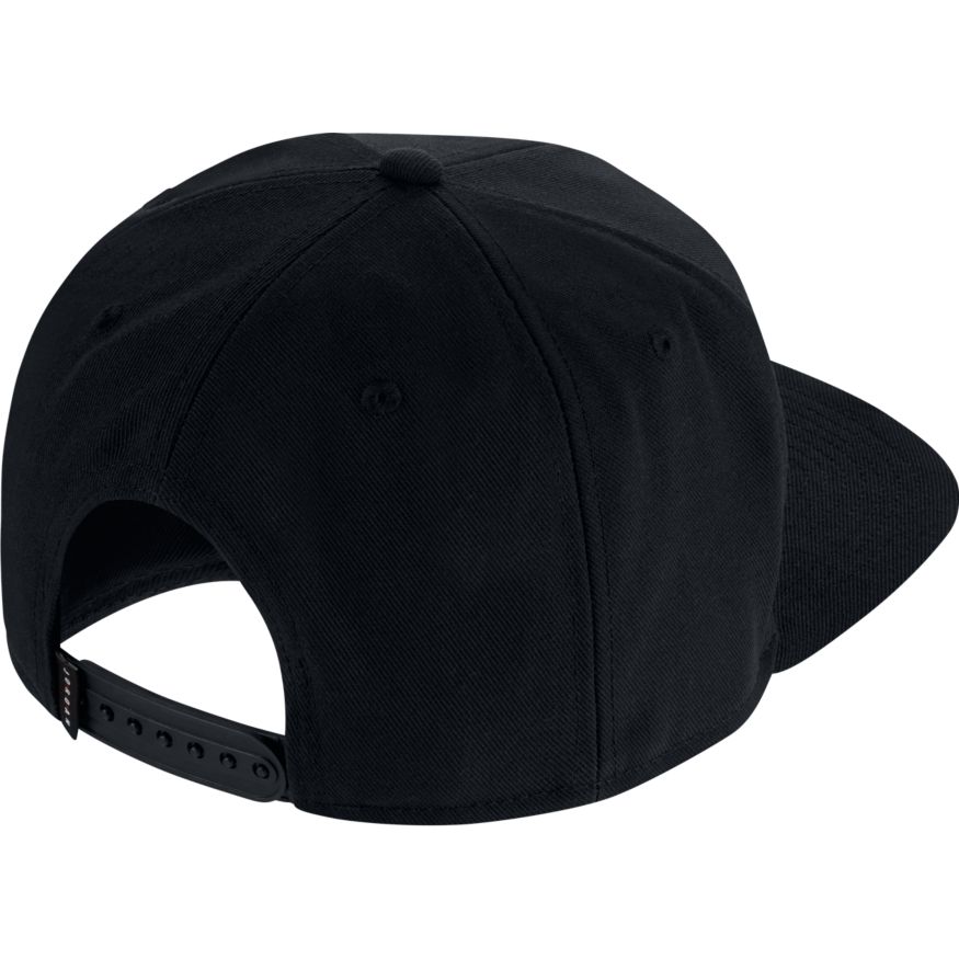 Jordan Pro Jumpman Snapback Hat -'Black/White'
