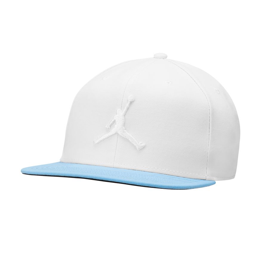 Jordan Pro Jumpman Snapback Hat 'White/Blue'