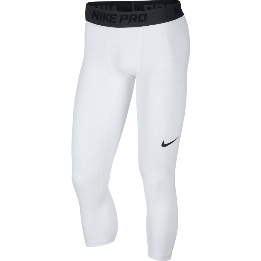 Nike Basketball Pro Men's 3/4 Basketball Tights 'White' – Bouncewear