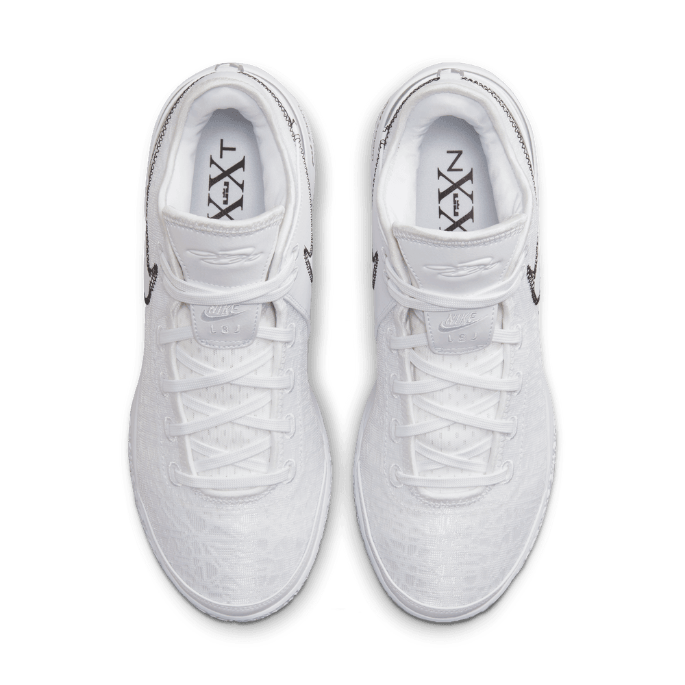 Nike Zoom LeBron NXXT Gen Basketball Shoes 'White/Metallic Silver/Black'