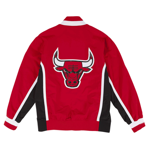 Mitchell & Ness NBA Authentic Warm Up Jacket Chicago Bulls 'Red'