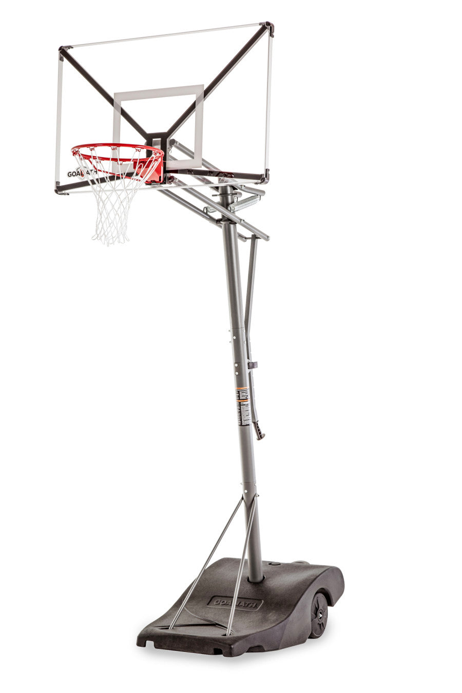 Goaliath GO TEK 54 basketball mobile hoop