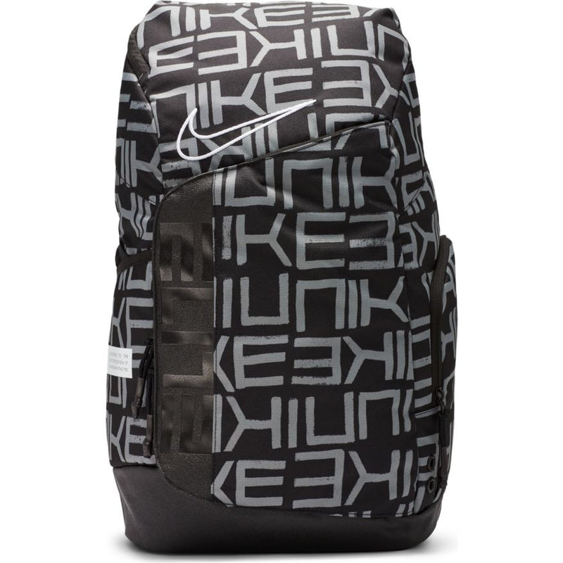 Nike Elite Pro Printed Basketball Backpack 'Black/White'
