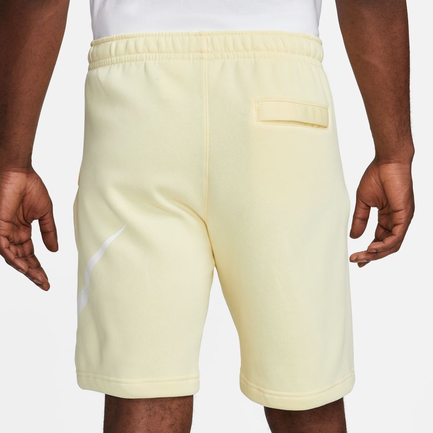 Nike Sportswear Club Men's Graphic Shorts 'Alabaster/White'