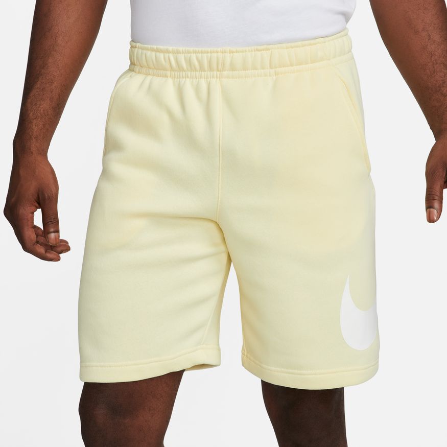 Nike Sportswear Club Men's Graphic Shorts 'Alabaster/White'