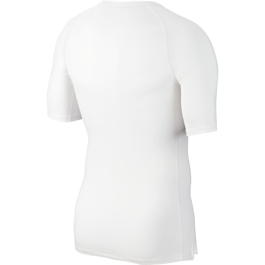 Nike Basketball Pro Men's Tight Fit Short-Sleeve Top 'White/Black'