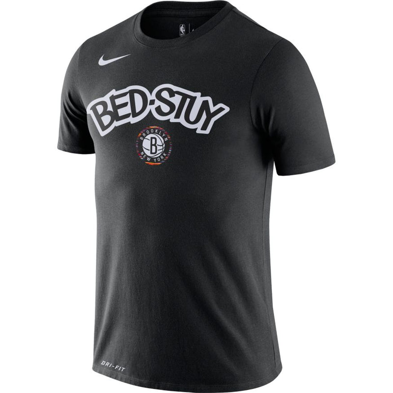 Nike Dri-Fit City Edition NBA Brooklyn Nets Tee 'Black'