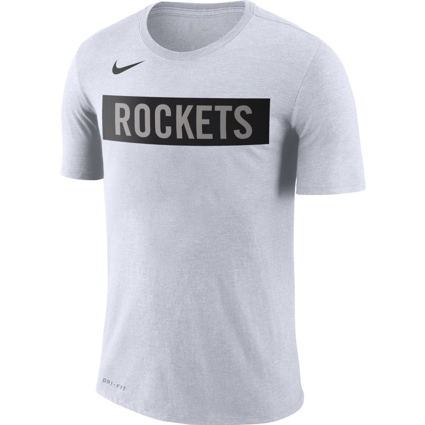 Nike Houston Rockets Dri-Fit CE Logo Tee 'White'