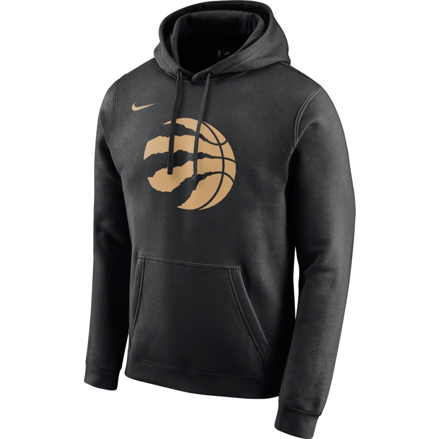 Nike Toronto Raptors CE Logo Hoodie 'Black/Gold'