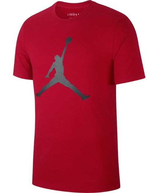 Jumpman SS Crew Tee 'Gym Red/Black'