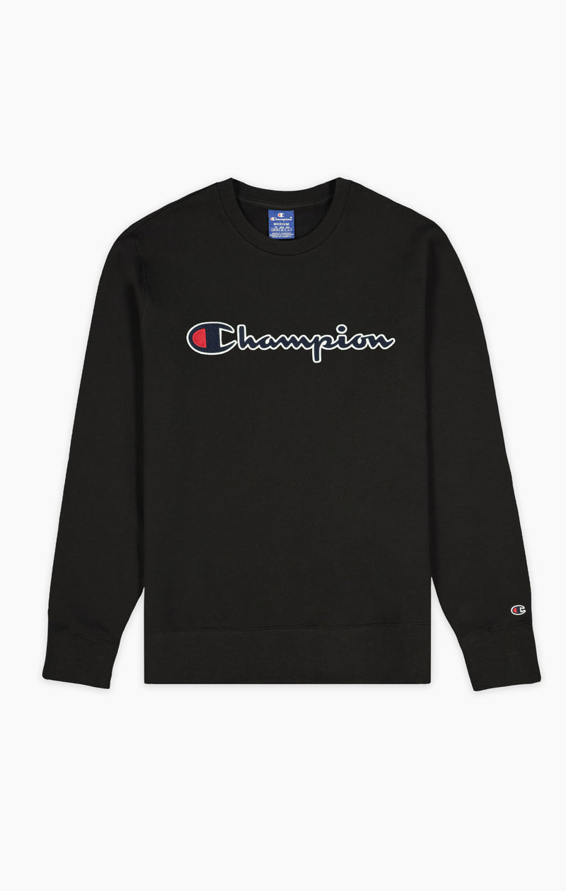Champion Crewneck Rochester Name 'Black'