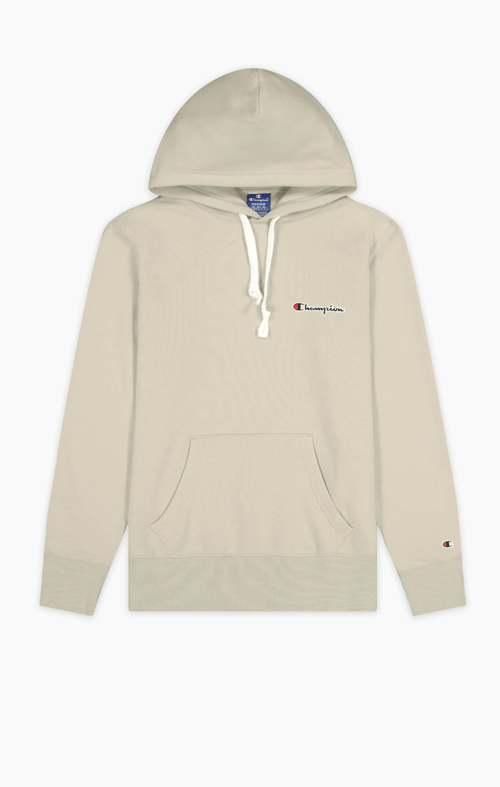 Champion Rochester Hoodie Name Small 'Beige'