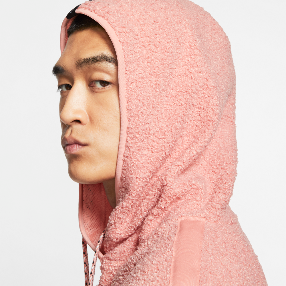 Nike Cozy Hoodie Pink Quartz Sail Bouncewear