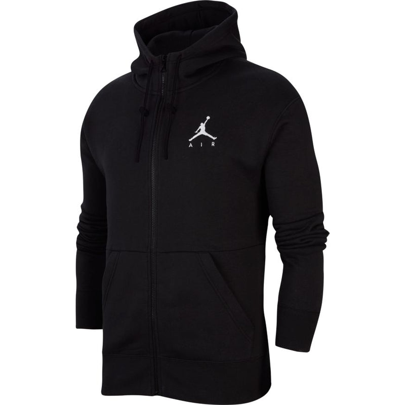 Jordan Jumpman Air Men’s Fleece Full-Zip Hoodie 'Black/White'