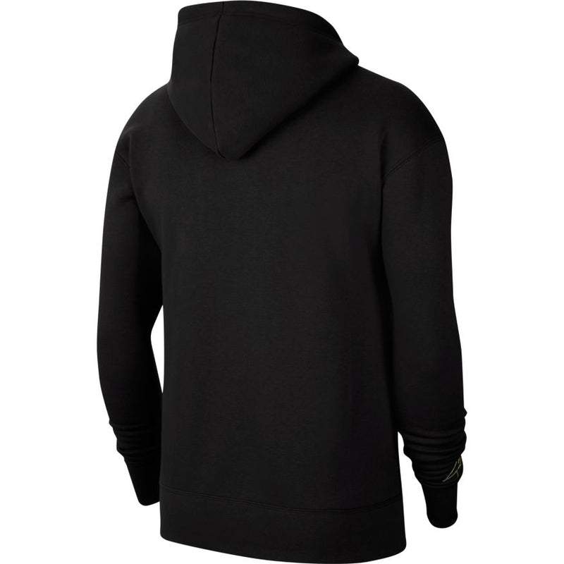 Jordan Sport DNA Men's Fleece Pullover Hoodie 'Black/Hot Punch'