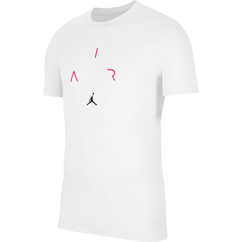 Jordan Air Men's Short-Sleeve Crew 'White/Infrared/Black'