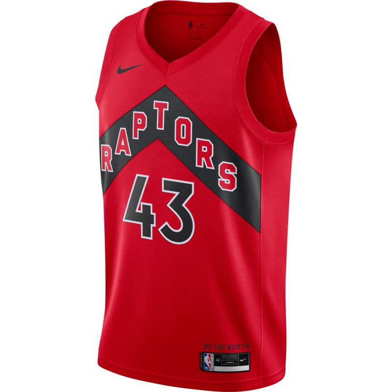 Pascal Siakam Raptors Icon Edition 2020 Nike NBA Swingman Jersey 'Red/Black'