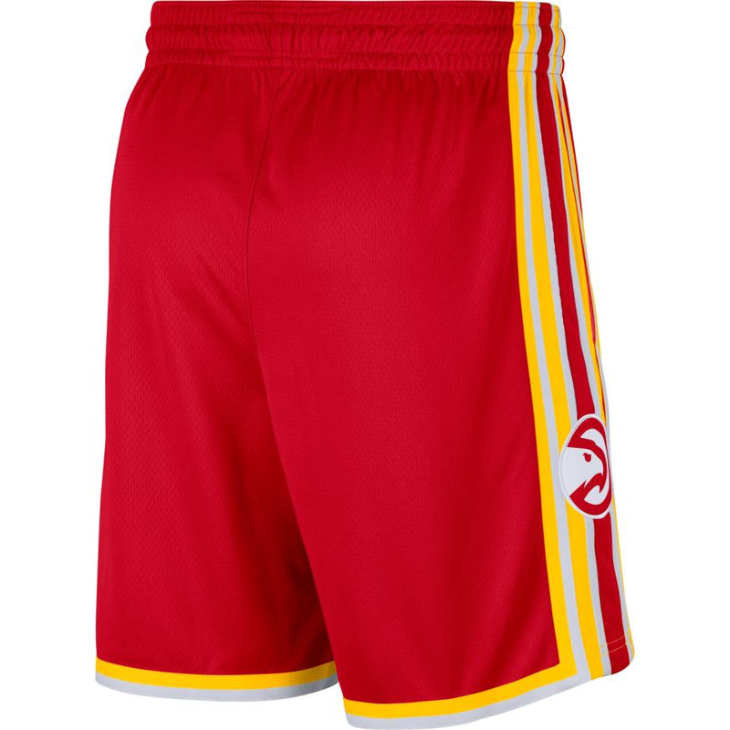 Atlanta Hawks Icon Edition 2024 Men's Nike NBA Swingman Shorts 'Red/Amarillo/White'