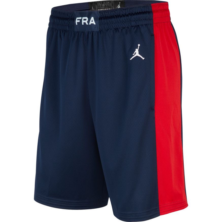France Jordan (Road) Limited Men's Basketball Shorts 'Navy/White/Red'