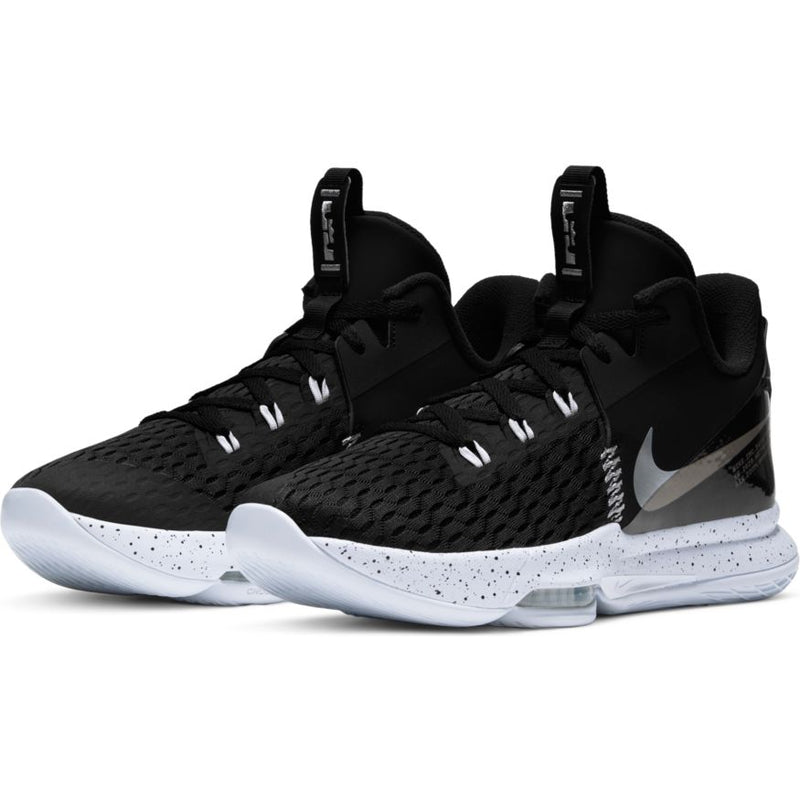 LeBron Witness 5 Basketball Shoe 'Black/Silver/White'