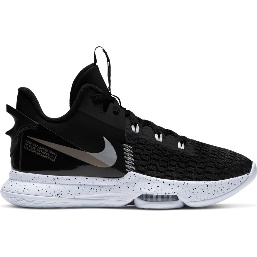 LeBron Witness 5 Basketball Shoe 'Black/Silver/White'