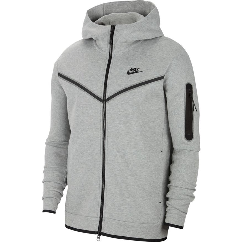 Nike Sportswear Tech Fleece Men's Full-Zip Hoodie 'Grey Heather/Black'