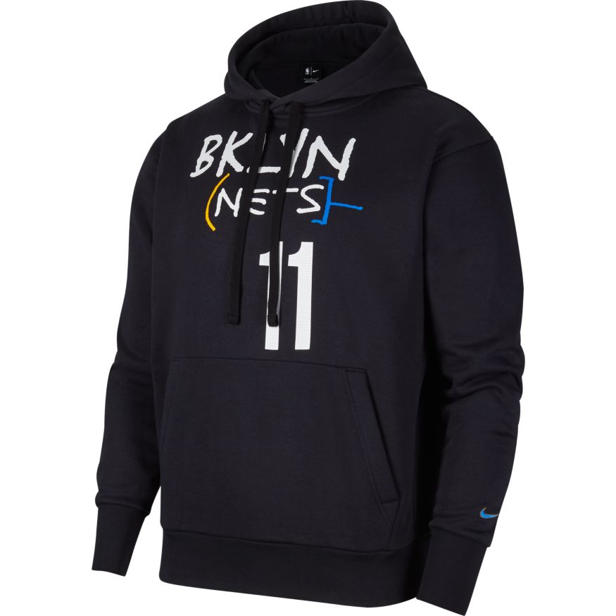 Brooklyn Nets City Edition Kyrie Irving Nike Men's Hoodie 'Black'