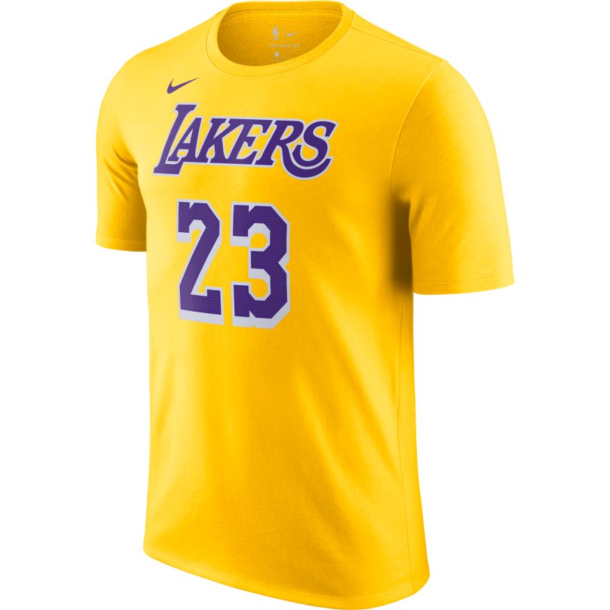 LeBron James Lakers Men's Nike NBA T-Shirt 'Amarillo'