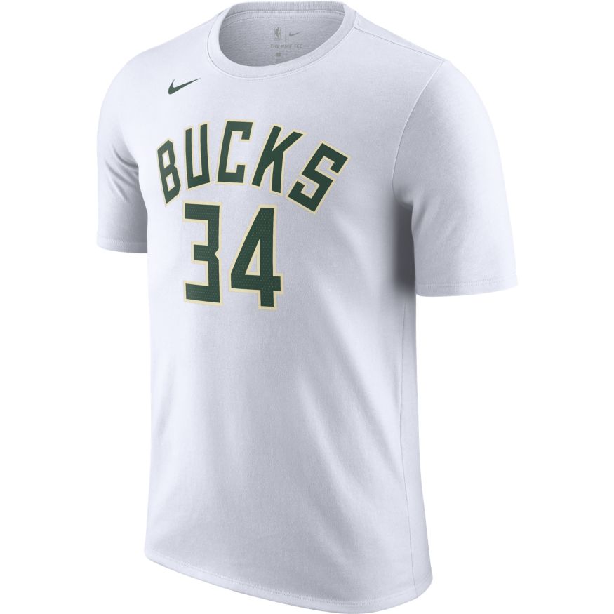 Giannis Antetokounmpo Milwaukee Bucks Men's Nike NBA T-Shirt 'White'