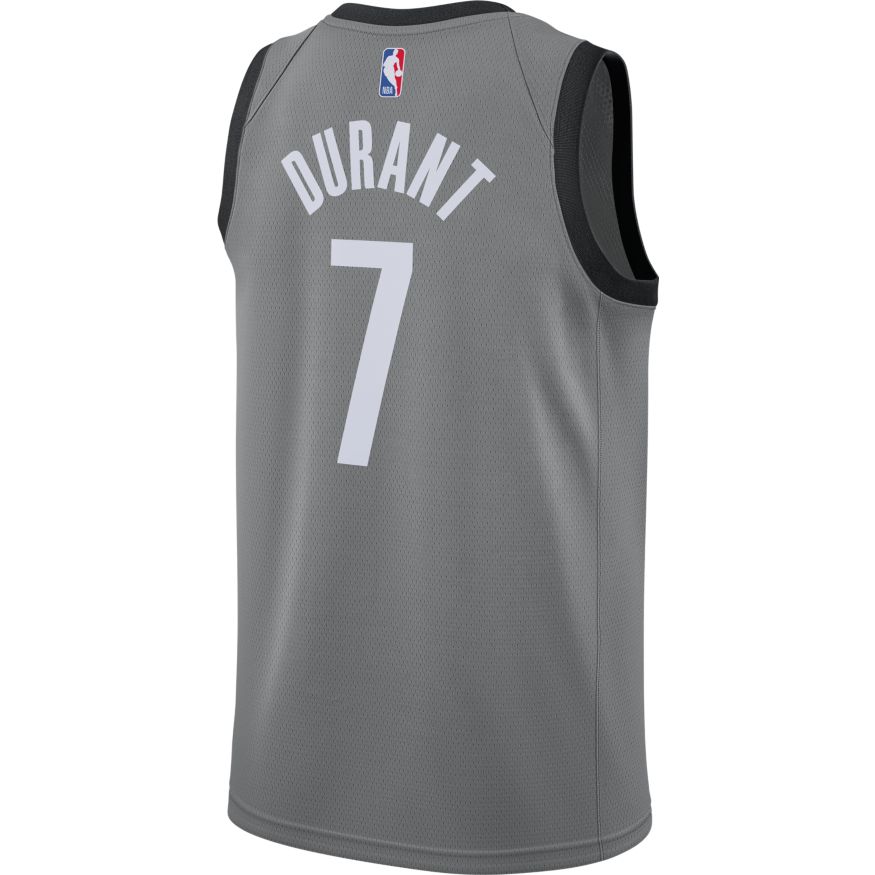 Kevin Durant Nets Statement Edition 2020 Jordan NBA Swingman Jersey 'Grey'
