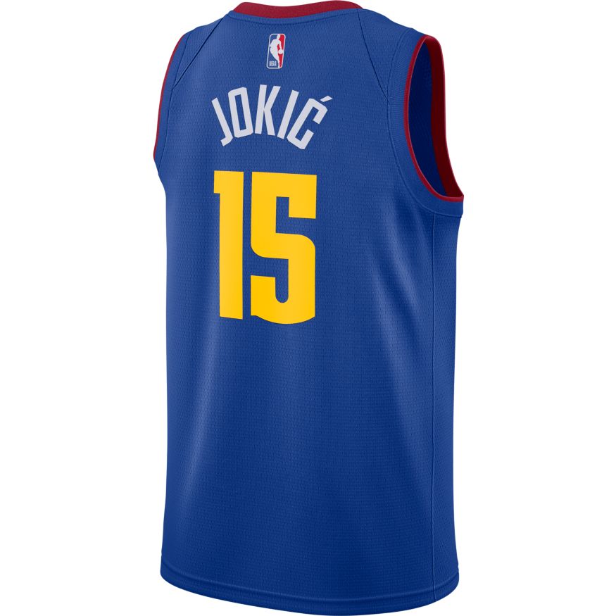 Nikola Jokic Denver Nuggets Statement Edition 2020 Jordan NBA Swingman Jersey 'Blue'