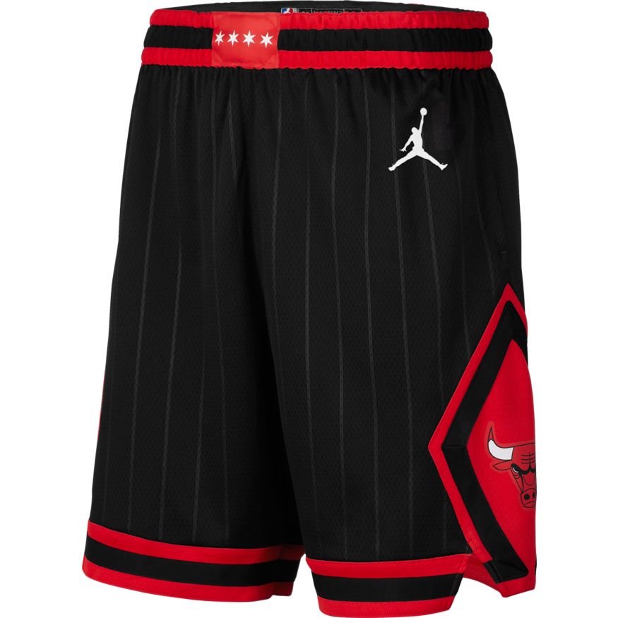 Chicago Bulls Statement Edition Men's Jordan NBA Swingman Shorts 'Black'