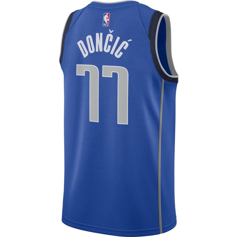 Luka Doncic Mavericks Icon Edition 2020 Nike NBA Swingman Jersey 'Blue'