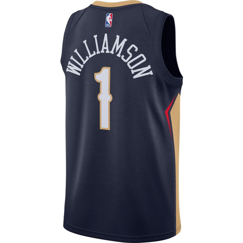 Zion Williamson Pelicans Icon Edition 2020 Nike NBA Swingman Jersey 'Navy Blue'