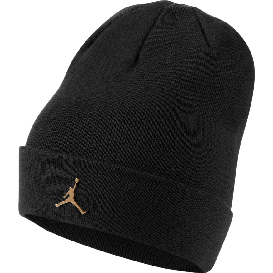 Jordan Jumpman Metal Cuffed Beanie 'White/Gold'