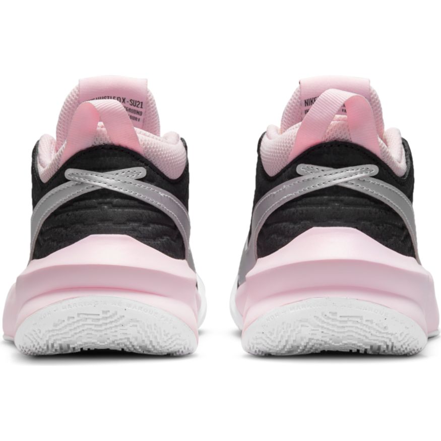 Nike Team Hustle D 10 Big Kids' Basketball Shoes (GS) 'Black/Pink 
