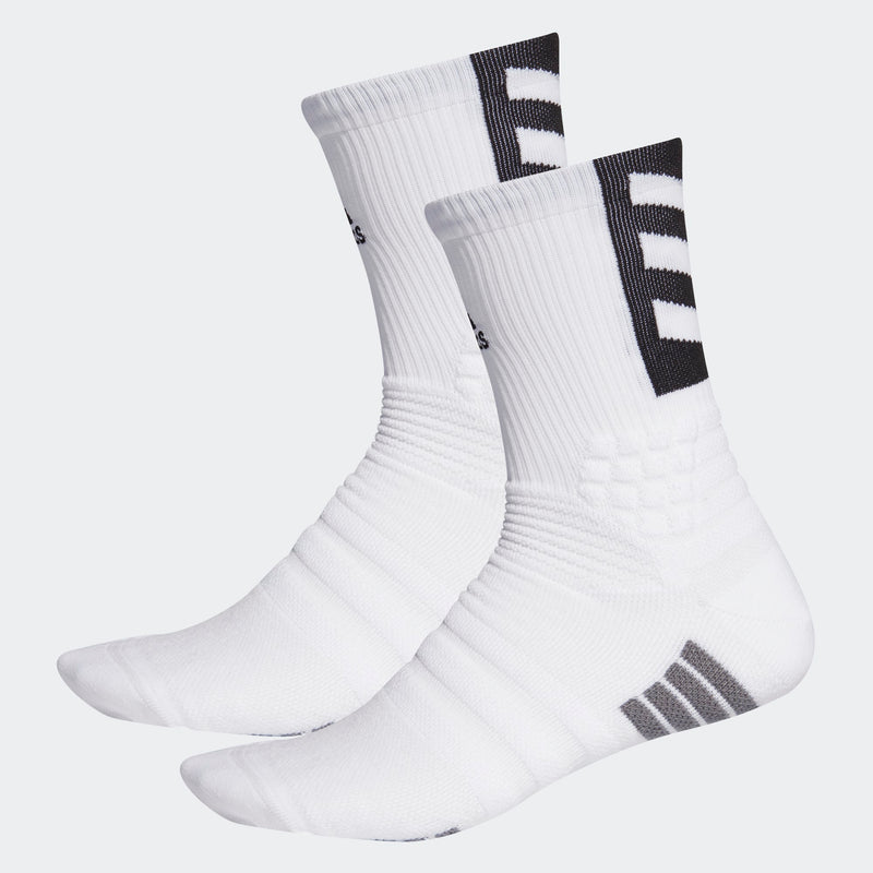 Adidas Creator 365 Crew Socks 'White/Black'