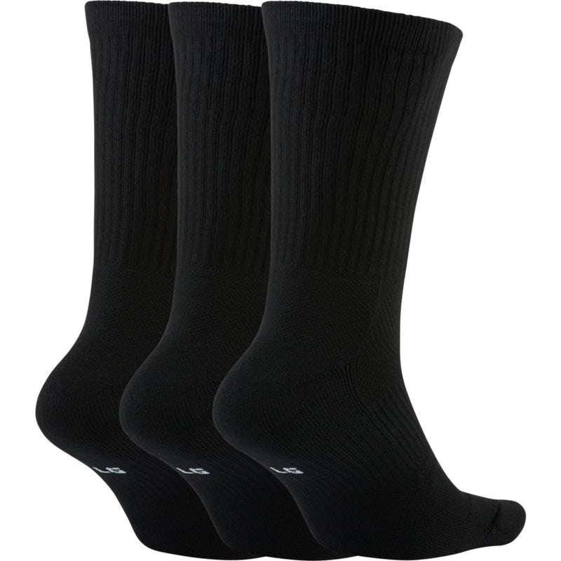 Nike Everyday Crew Basketball Socks (3 Pair) 'Black'