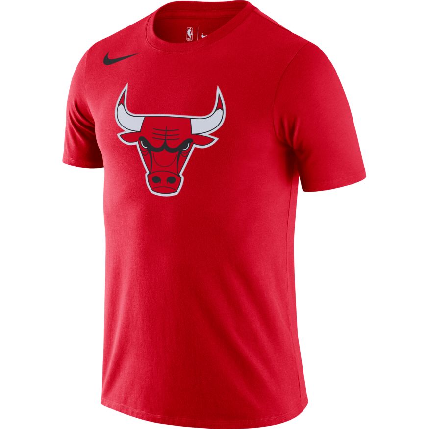 Nike Chicago Bulls City Edition NBA T-Shirt Red - TEAM CRIMSON
