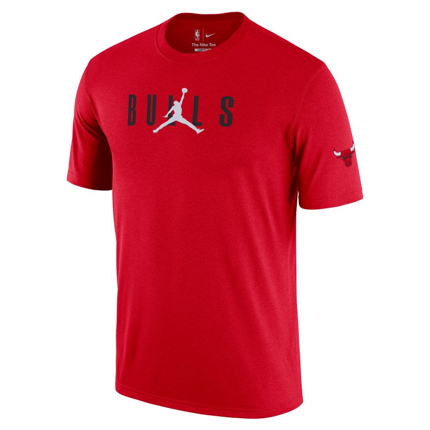 Chicago Bulls Courtside Men's Jordan NBA T-Shirt 'Red'
