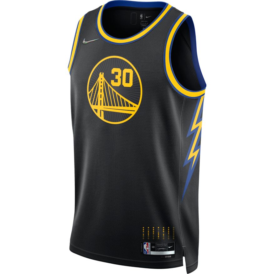Stephen Curry Golden State Warriors White Gold & Black Gold Jersey - A -  Nebgift