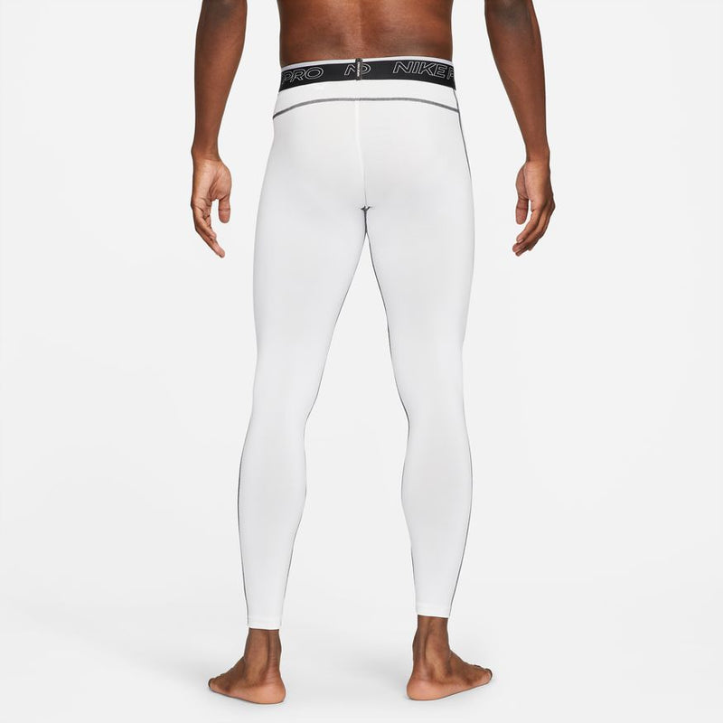 Nike Pro Dri-FIT Men's Tights 'White/Black' – Bouncewear