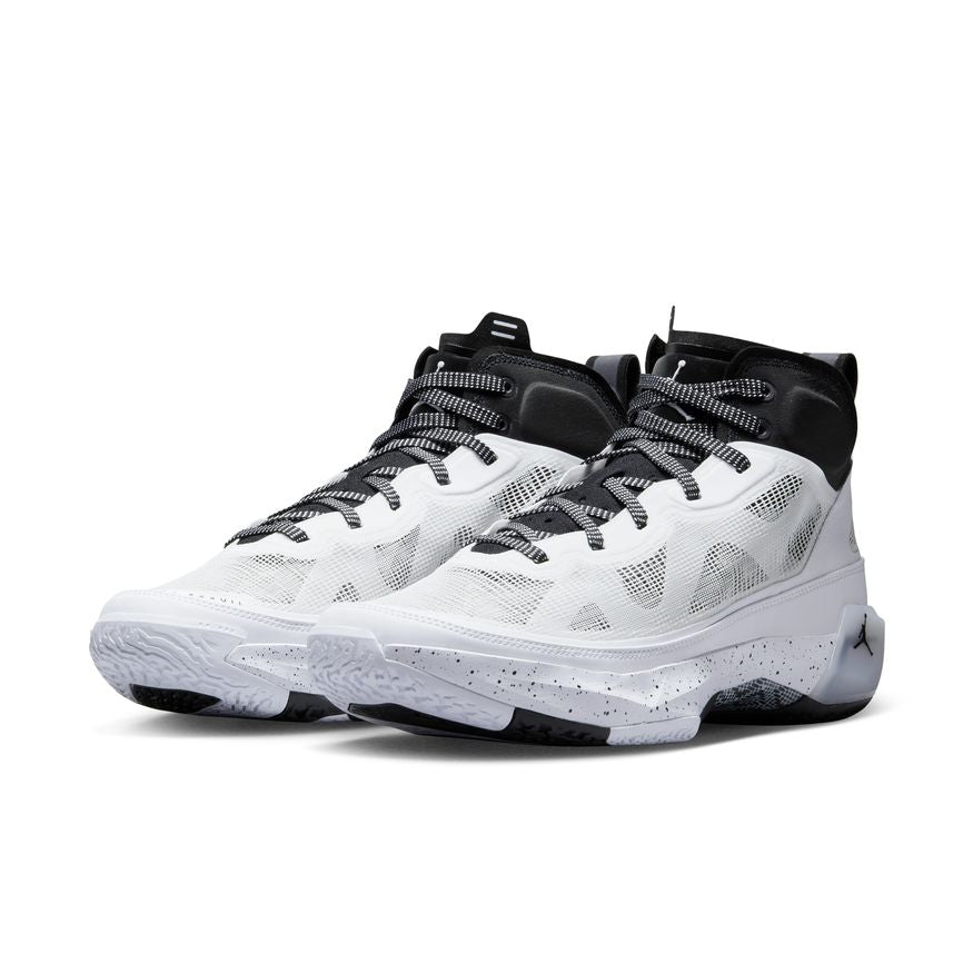 Air Jordan XXXVII Men's Basketball Shoes 'White/Black/Citrus'
