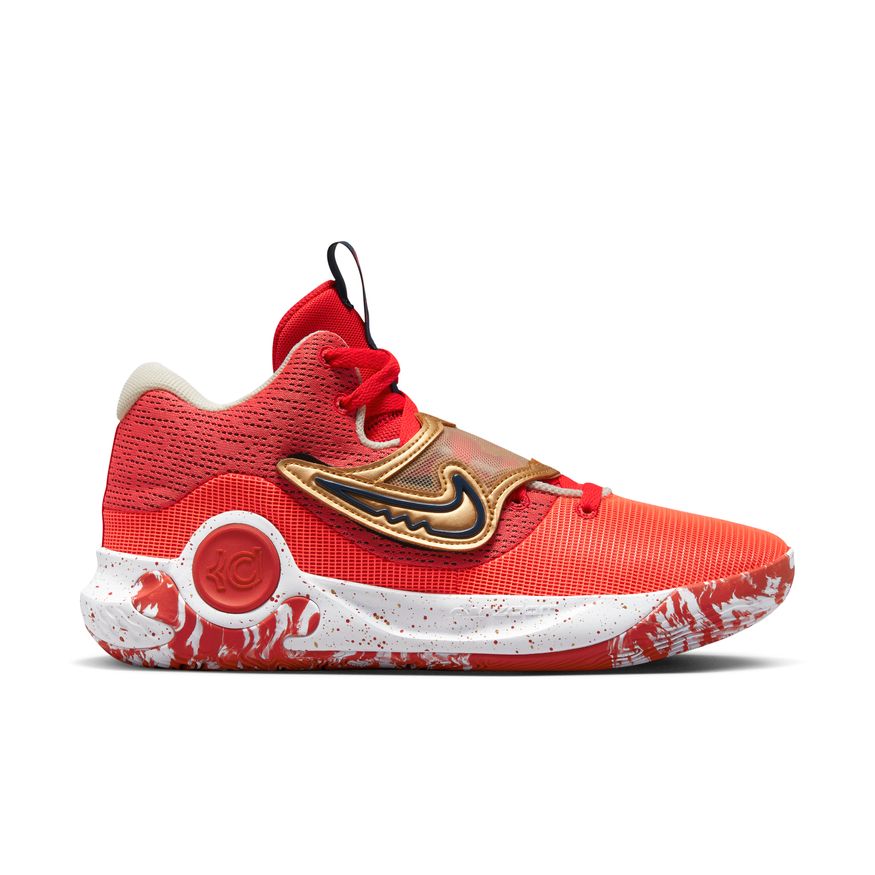 KD Trey 5 X Basketball Shoes 'Red/Gold'