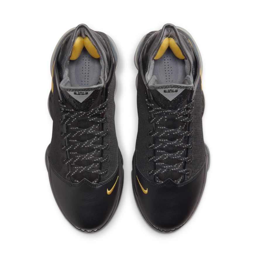 LeBron 19 Low Basketball Shoes 'Black/Gold/Grey'