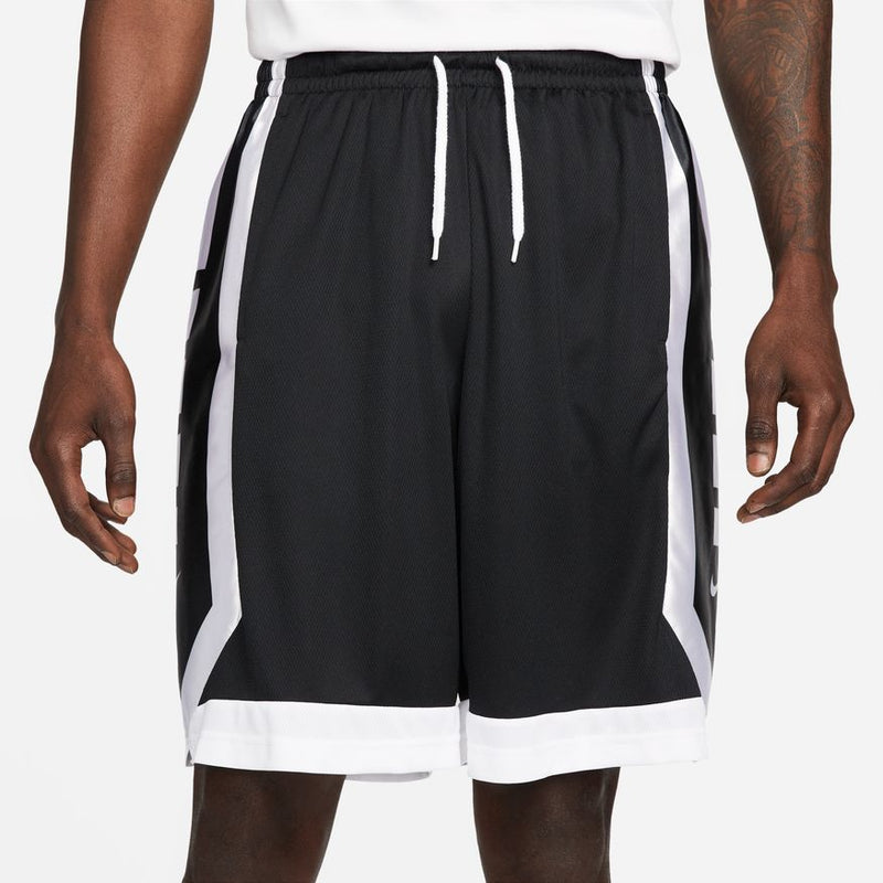 Nike Dri-FIT Elite Men's Basketball Shorts 'Black/White'