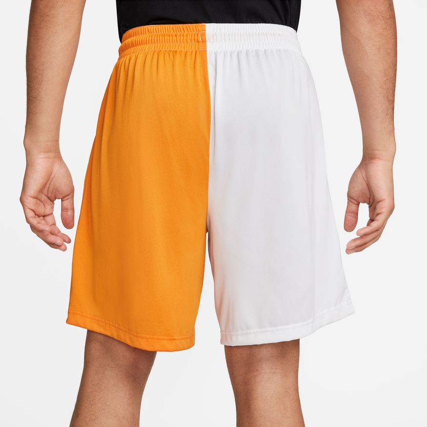 Nike Dri-FIT Men's Basketball Shorts 'White/Kumquat'