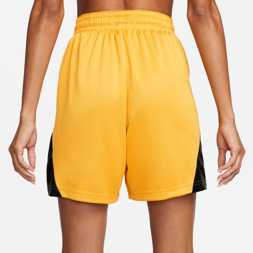 Nike Dri-FIT ISoFly Women's Basketball Shorts 'Yellow Ochre/Balck'