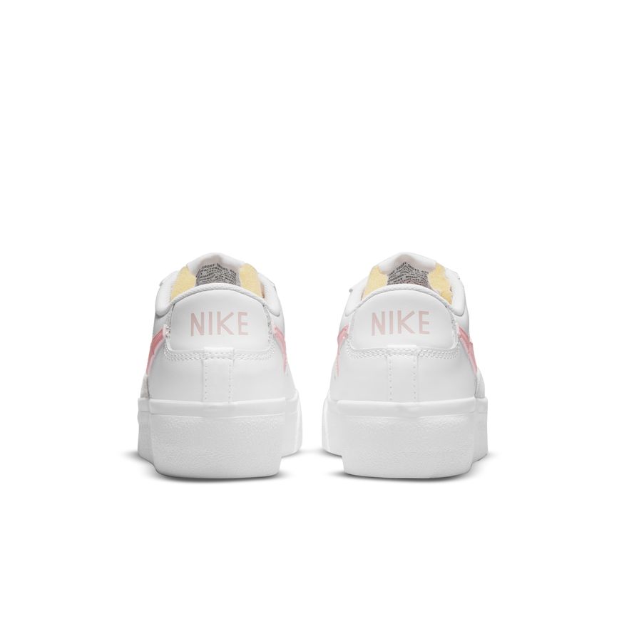 Nike Blazer Low Platform Women's Shoes 'White/Pink Glaze'